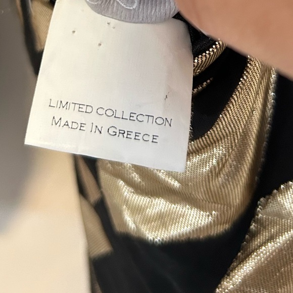 LACE The Label metallic gold and black embroidered dress - Picture 10 of 12